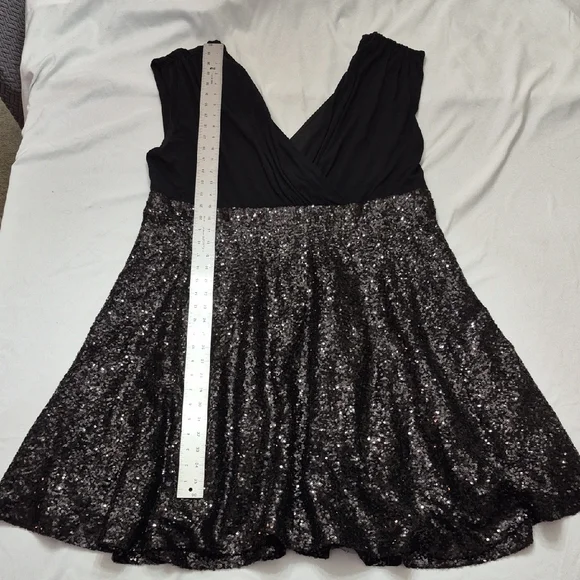 Torrid Black Sequin Dress - Picture 4 of 6